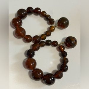 Sezane Charlie earrings in Tortoise